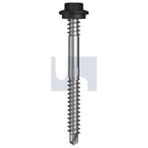 Hobsons - M6.2-13 X 65 Monument - Cl4 As3566 + Scratchguard Vmax Sds Hex + Washer + Xgrip | Fs312-Mo (Pack Of 100)